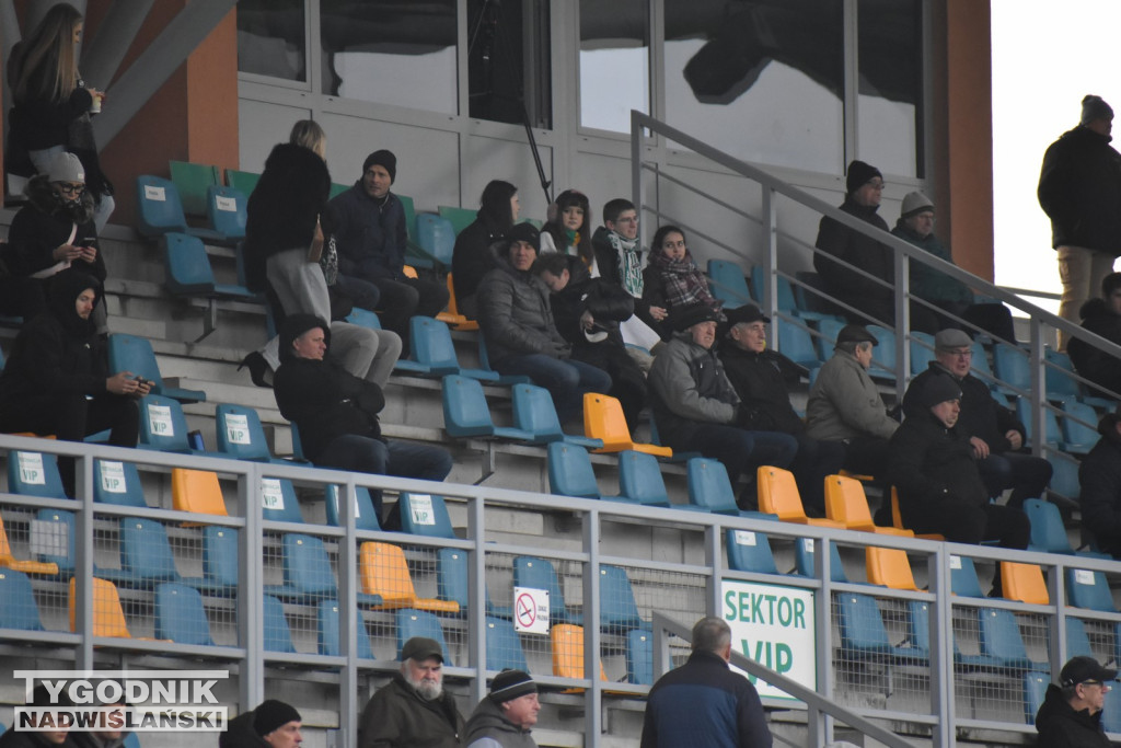 Zdjęcia z trybun z meczu Siarka - Świdniczanka