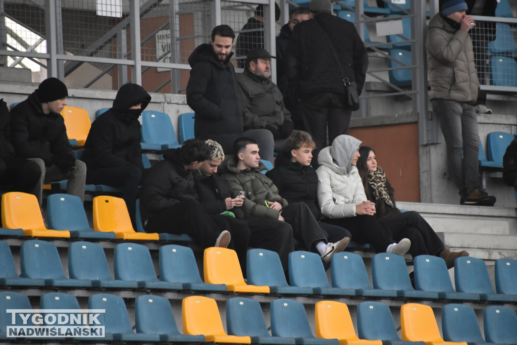 Zdjęcia z trybun z meczu Siarka - Świdniczanka