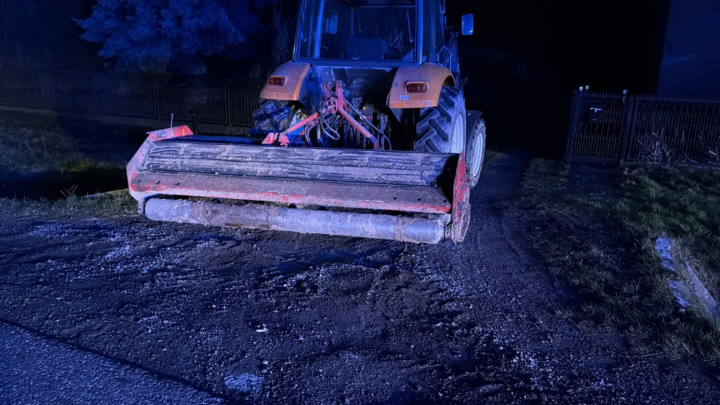 Wypadek na DK9 w Obręcznej