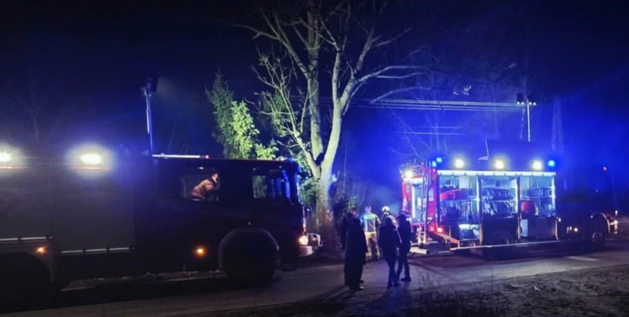 Pożar w gminie Osiek