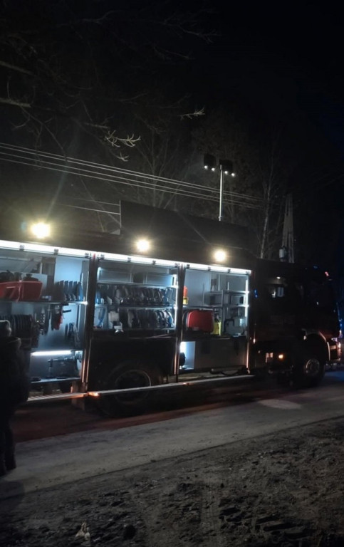 Pożar w gminie Osiek