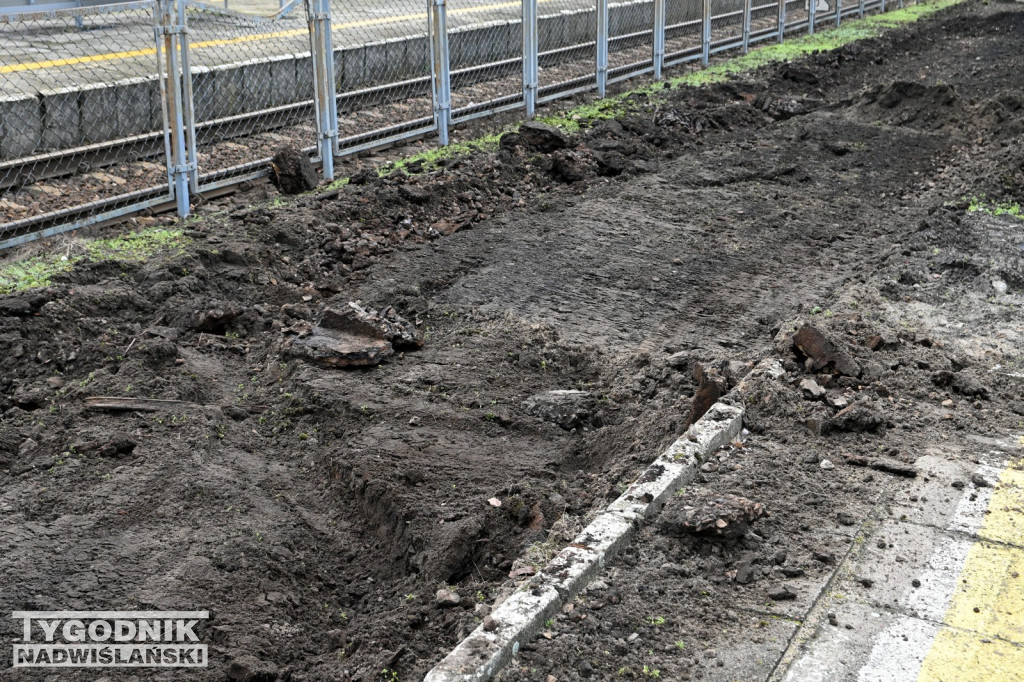 Konferencja posła Rafała Webera na dworcu PKP w Tarnobrzegu