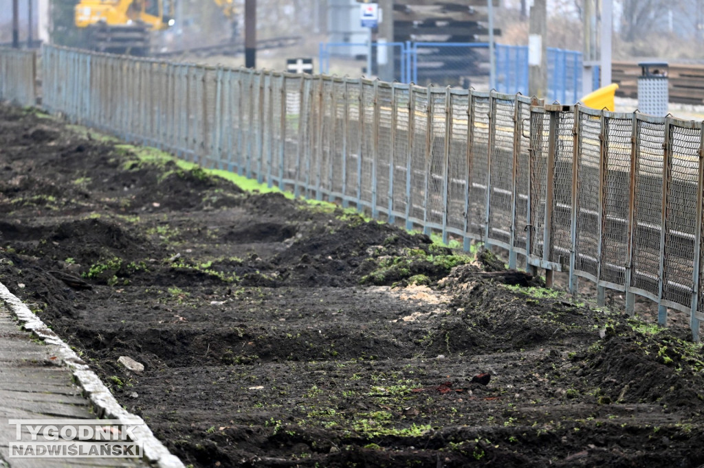 Konferencja posła Rafała Webera na dworcu PKP w Tarnobrzegu