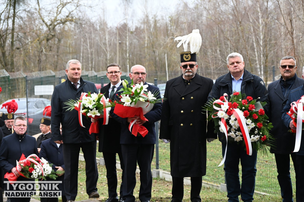 Uroczystość pod pomnikiem św. Barbary w Machowie
