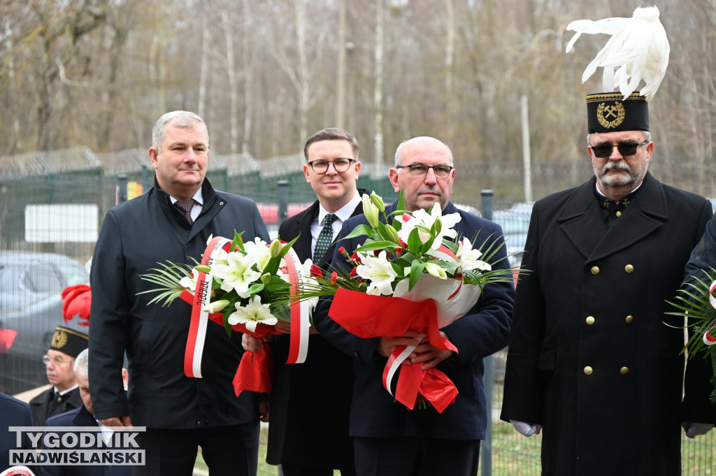 Uroczystość pod pomnikiem św. Barbary w Machowie