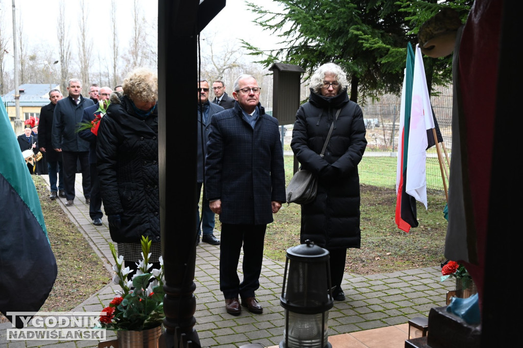 Uroczystość pod pomnikiem św. Barbary w Machowie