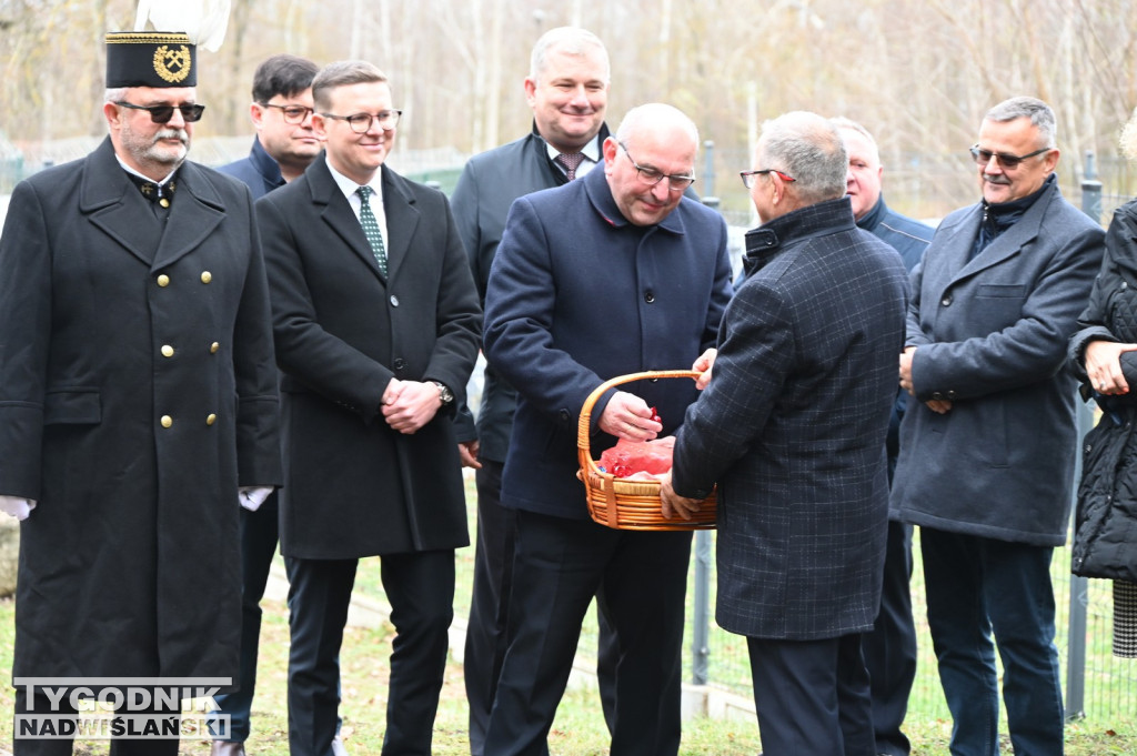 Uroczystość pod pomnikiem św. Barbary w Machowie