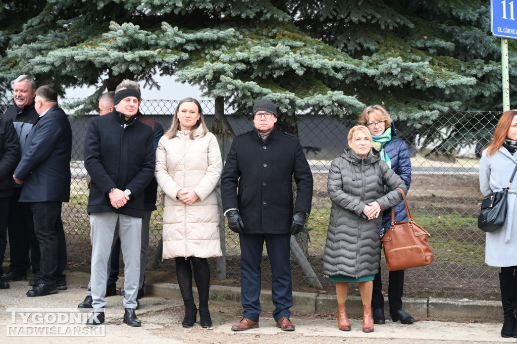 Uroczystość pod pomnikiem św. Barbary w Machowie