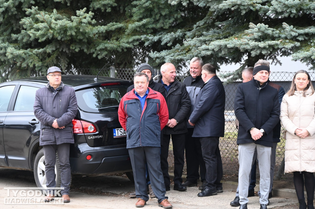 Uroczystość pod pomnikiem św. Barbary w Machowie