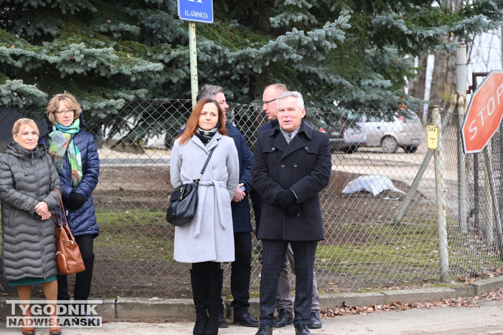 Uroczystość pod pomnikiem św. Barbary w Machowie