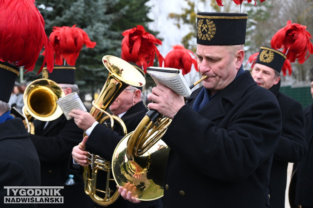 Uroczystość pod pomnikiem św. Barbary w Machowie