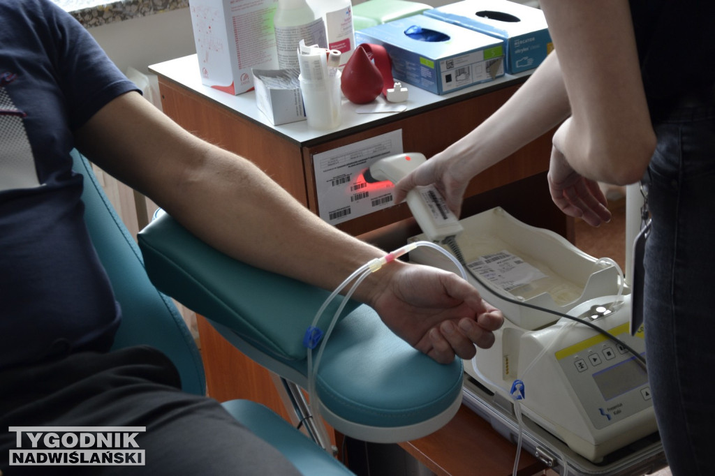 Mikołajkowa zbiórka krwi z WORD