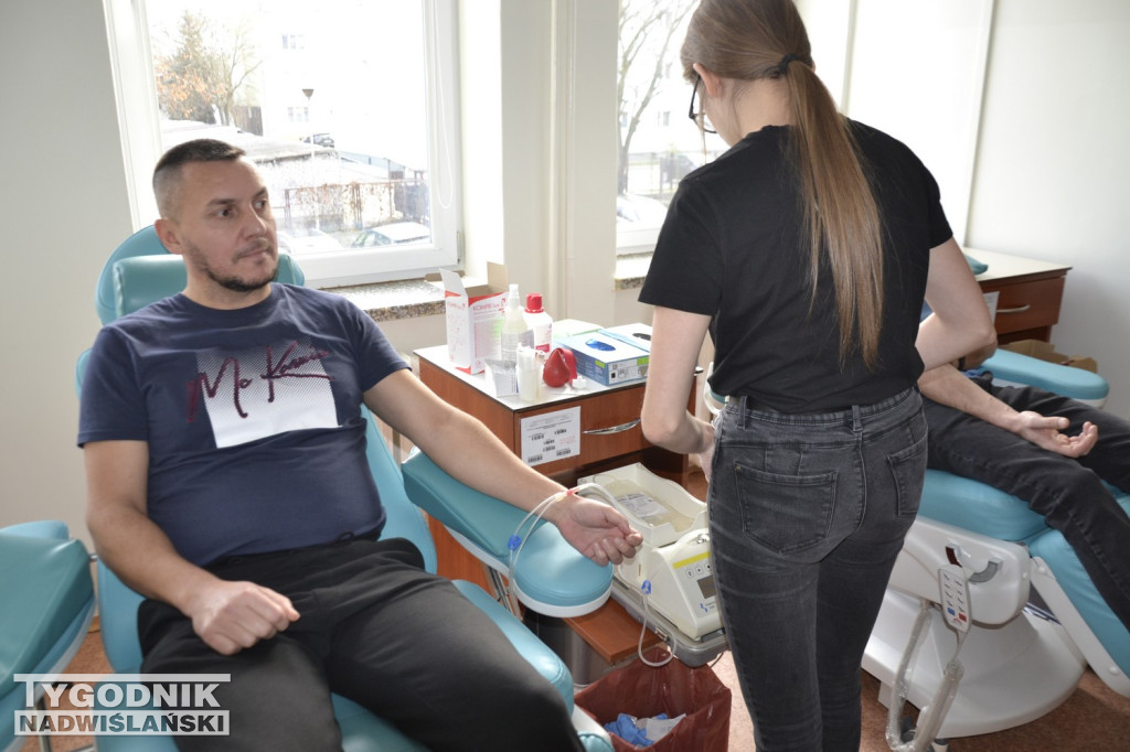 Mikołajkowa zbiórka krwi z WORD