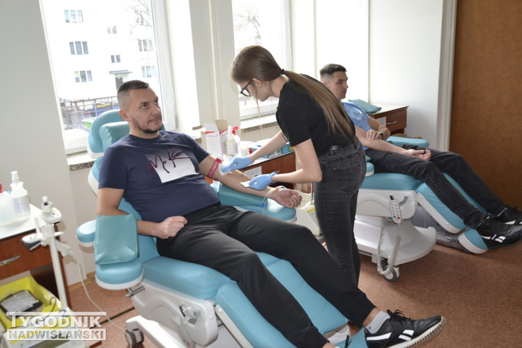 Mikołajkowa zbiórka krwi z WORD