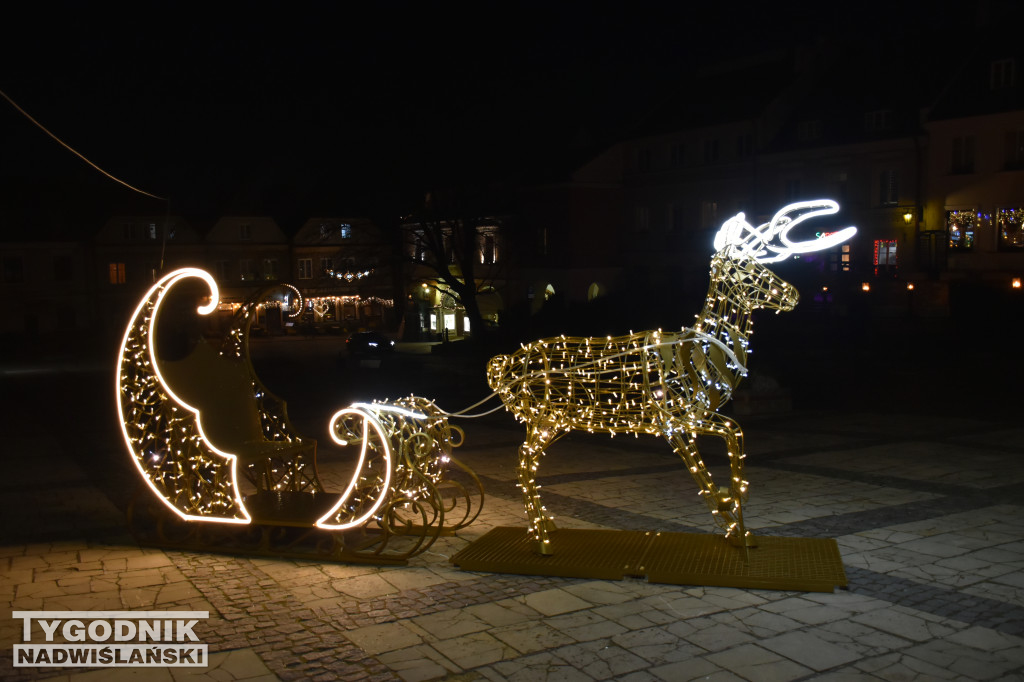 Sandomierz udekorowany na święta