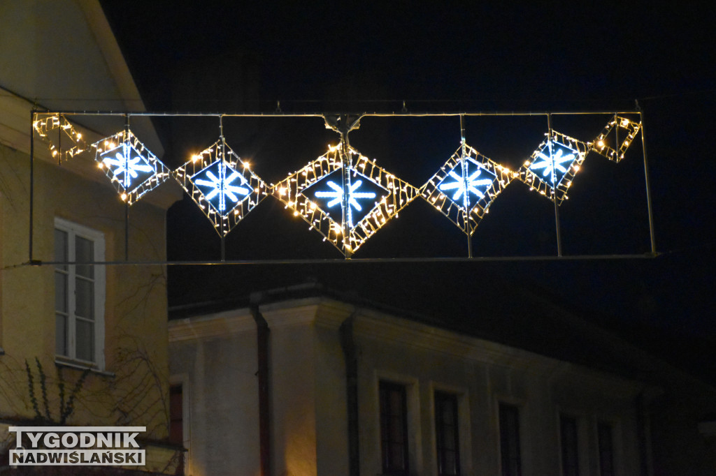 Sandomierz udekorowany na święta