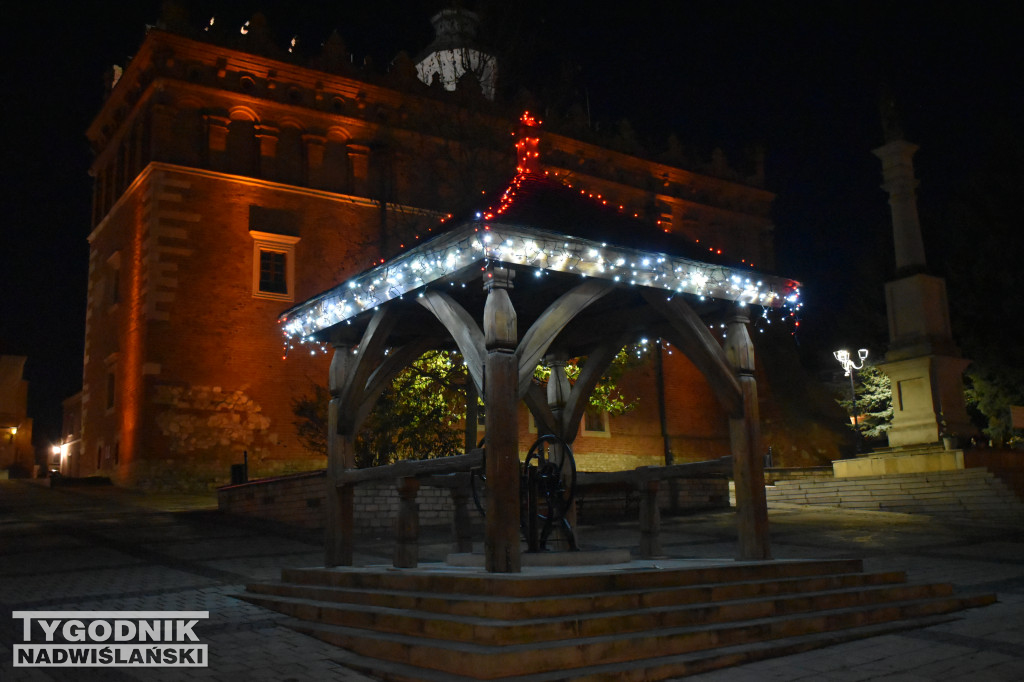 Sandomierz udekorowany na święta