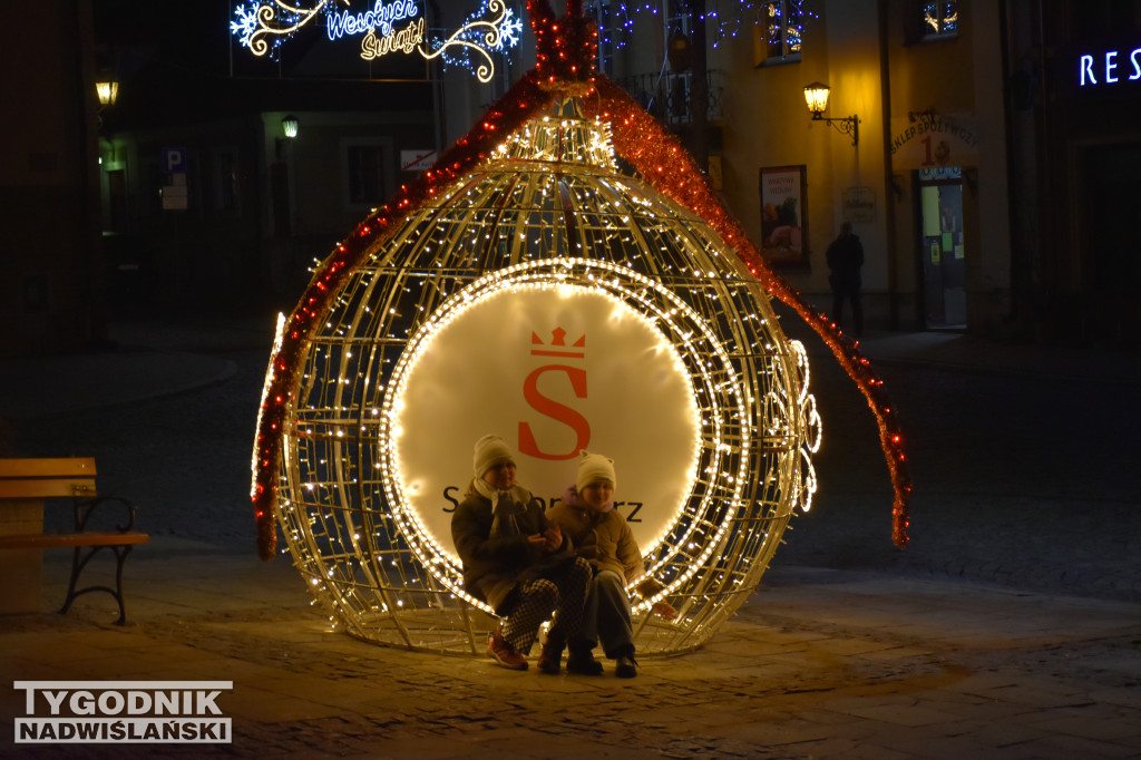Sandomierz udekorowany na święta