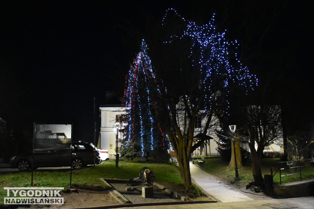 Sandomierz udekorowany na święta