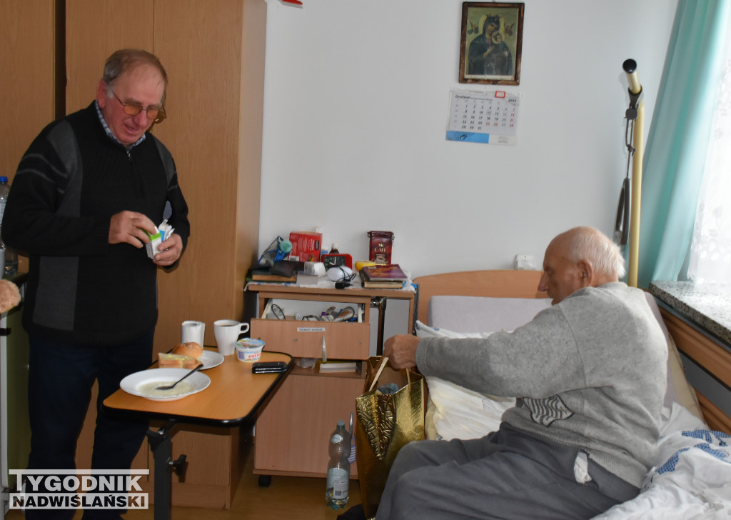 Mikołaj w DPS w Sandomierzu