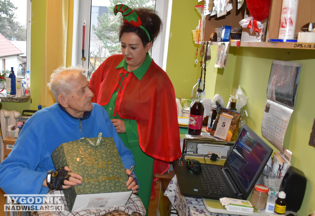 Mikołaj w DPS w Sandomierzu