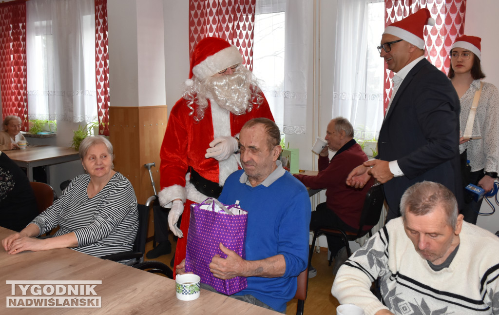 Mikołaj w DPS w Sandomierzu