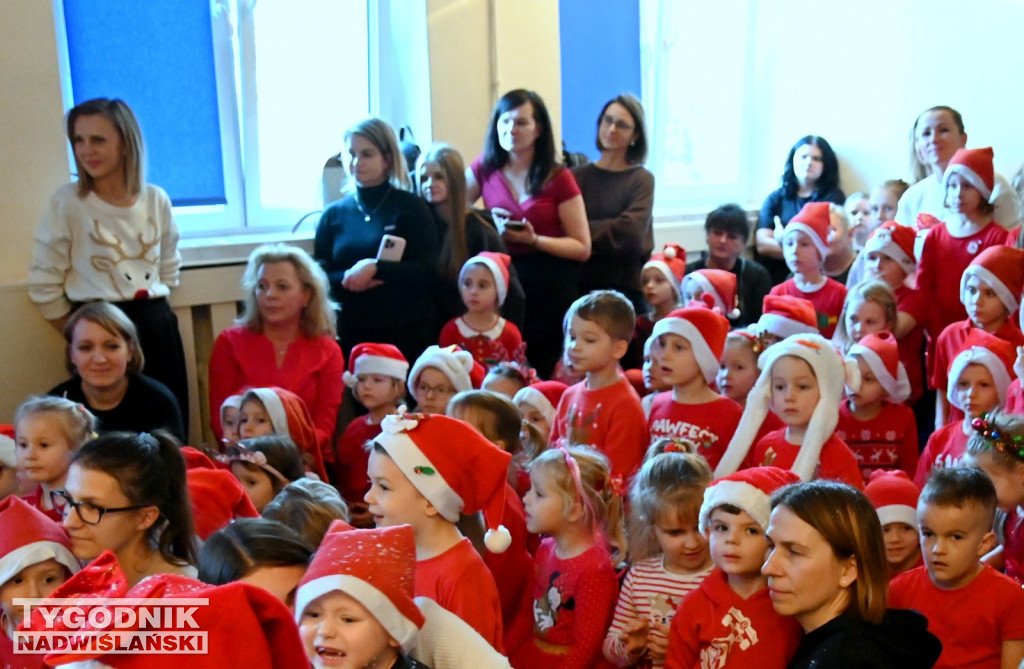 Mikołajkowe widowisko w Przedszkolu nr 6 w Tarnobrzegu