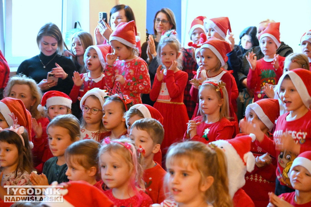 Mikołajkowe widowisko w Przedszkolu nr 6 w Tarnobrzegu