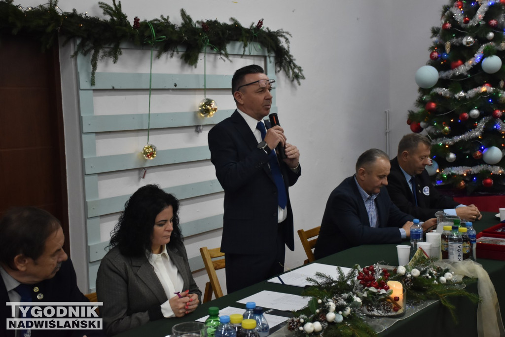 Świąteczno-jubileuszowe posiedzenie zarządu PZW Tarnobrzeg