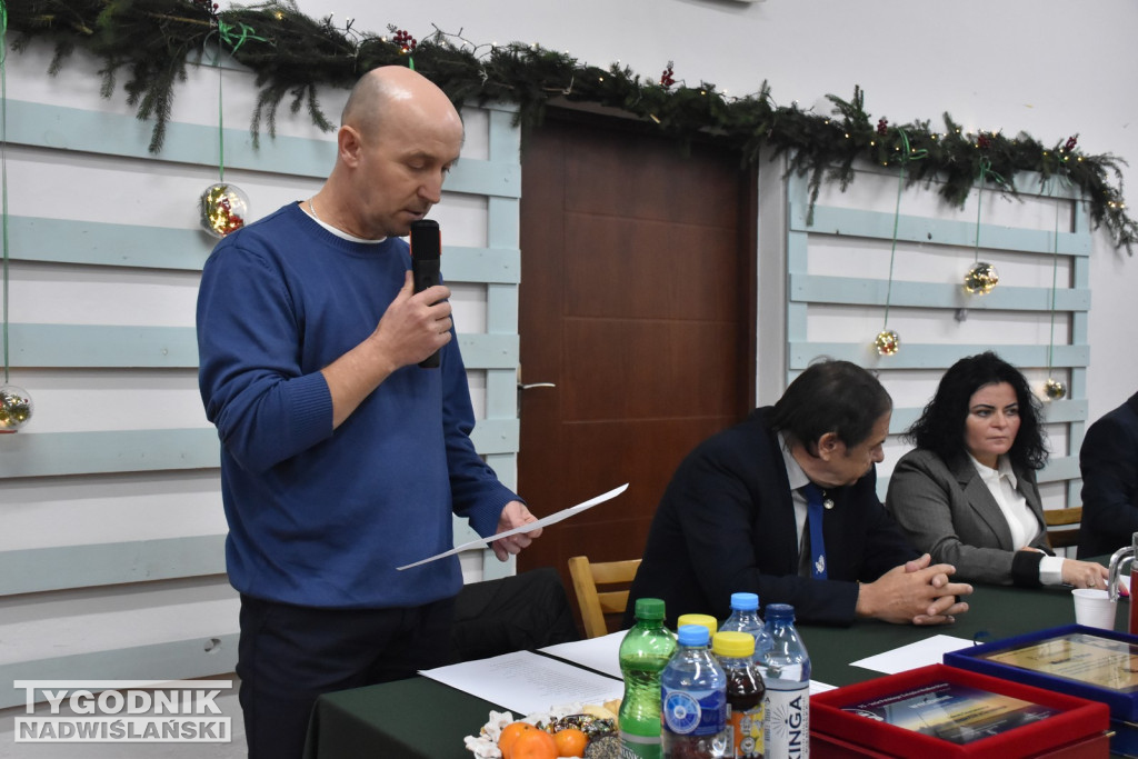 Świąteczno-jubileuszowe posiedzenie zarządu PZW Tarnobrzeg