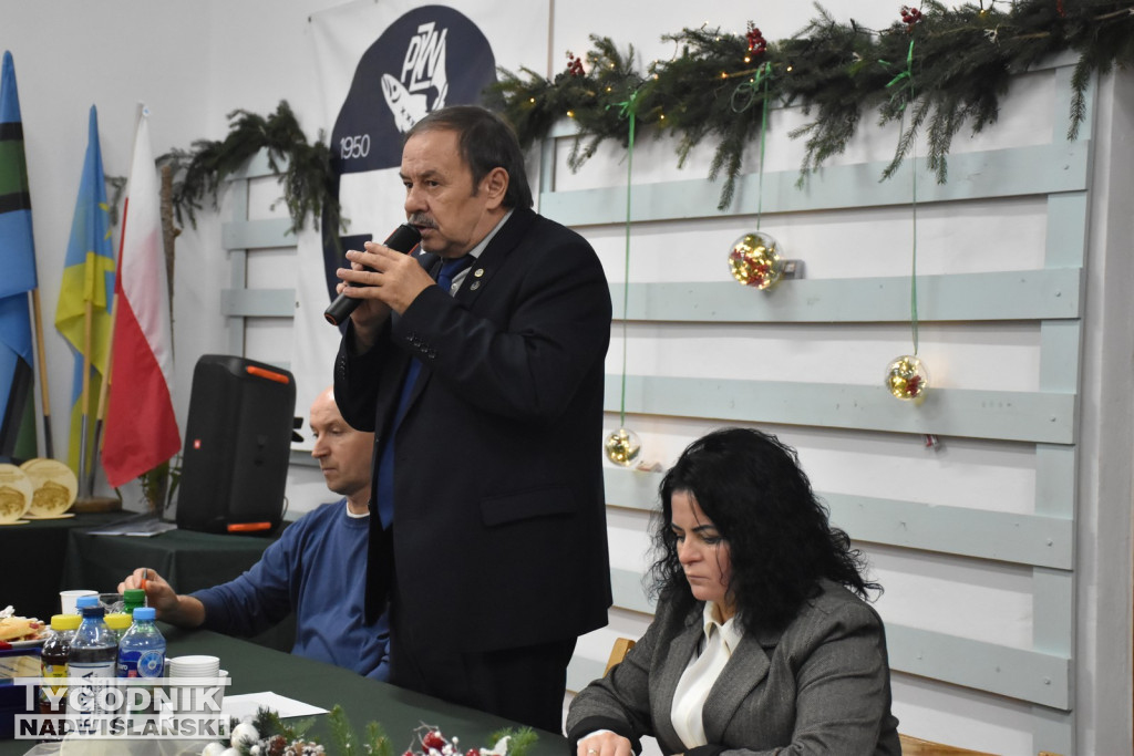 Świąteczno-jubileuszowe posiedzenie zarządu PZW Tarnobrzeg