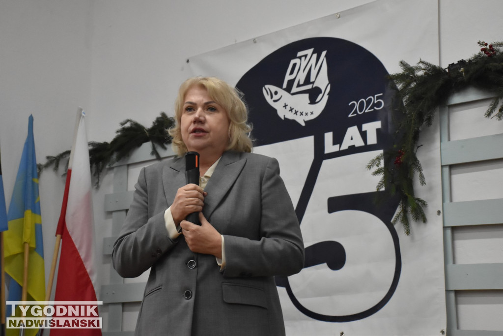 Świąteczno-jubileuszowe posiedzenie zarządu PZW Tarnobrzeg