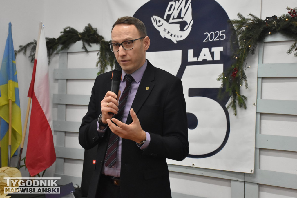 Świąteczno-jubileuszowe posiedzenie zarządu PZW Tarnobrzeg