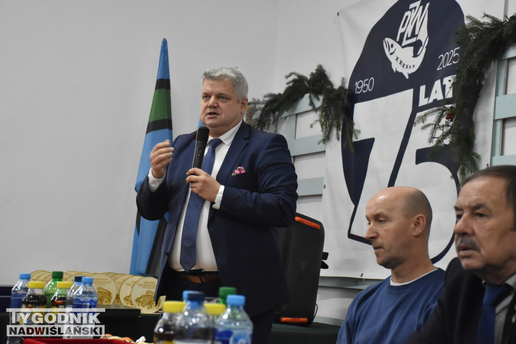 Świąteczno-jubileuszowe posiedzenie zarządu PZW Tarnobrzeg