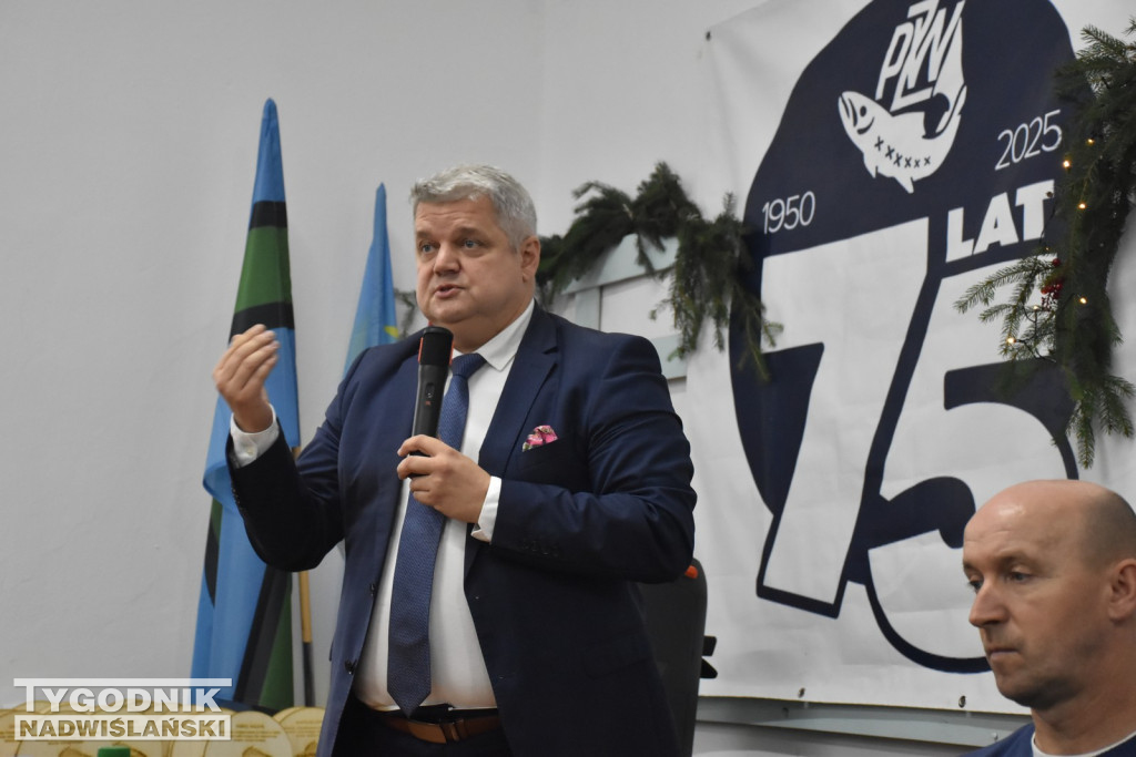 Świąteczno-jubileuszowe posiedzenie zarządu PZW Tarnobrzeg
