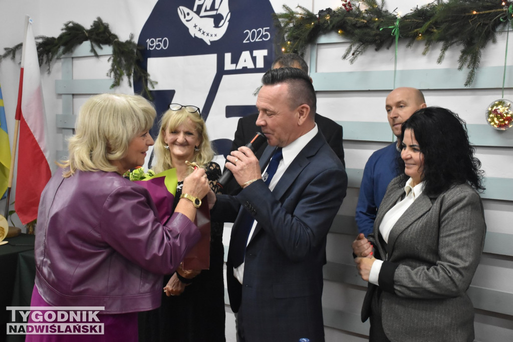 Świąteczno-jubileuszowe posiedzenie zarządu PZW Tarnobrzeg