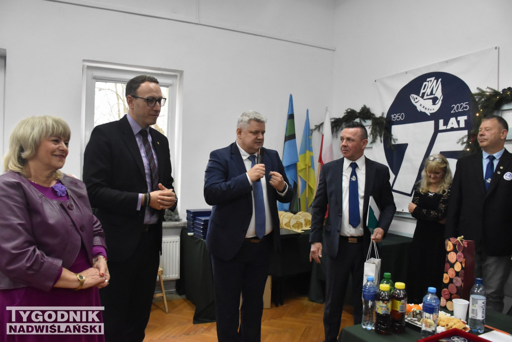 Świąteczno-jubileuszowe posiedzenie zarządu PZW Tarnobrzeg