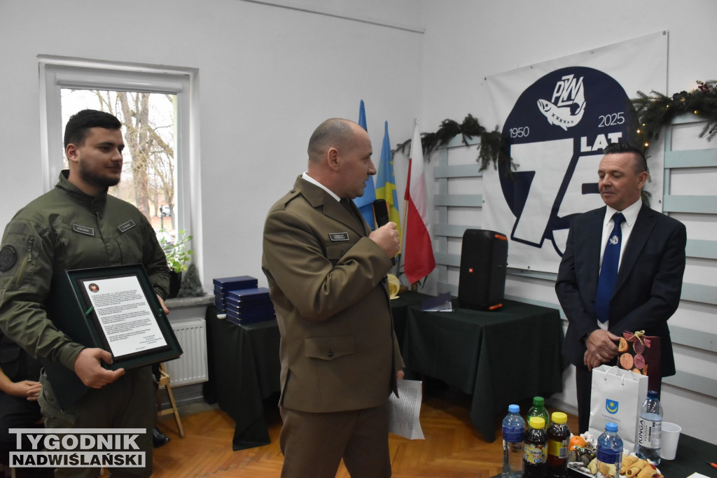 Świąteczno-jubileuszowe posiedzenie zarządu PZW Tarnobrzeg