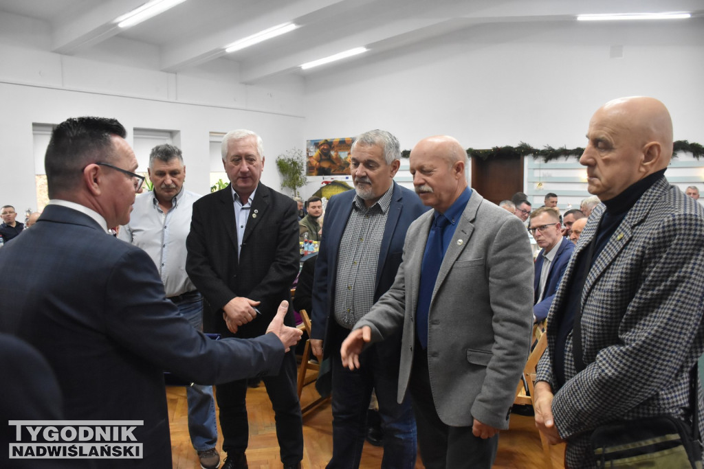 Świąteczno-jubileuszowe posiedzenie zarządu PZW Tarnobrzeg