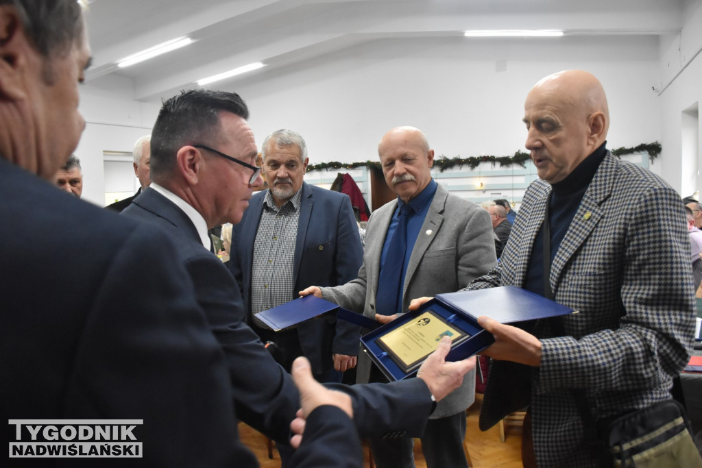 Świąteczno-jubileuszowe posiedzenie zarządu PZW Tarnobrzeg
