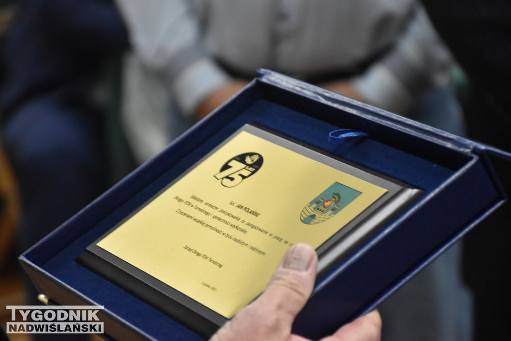 Świąteczno-jubileuszowe posiedzenie zarządu PZW Tarnobrzeg