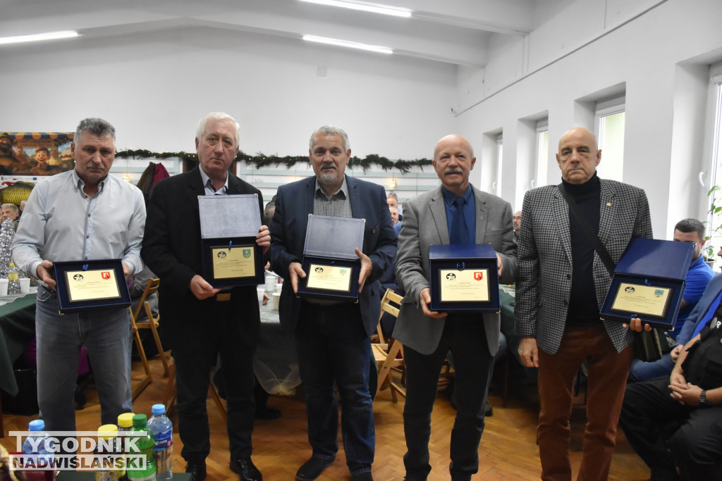Świąteczno-jubileuszowe posiedzenie zarządu PZW Tarnobrzeg