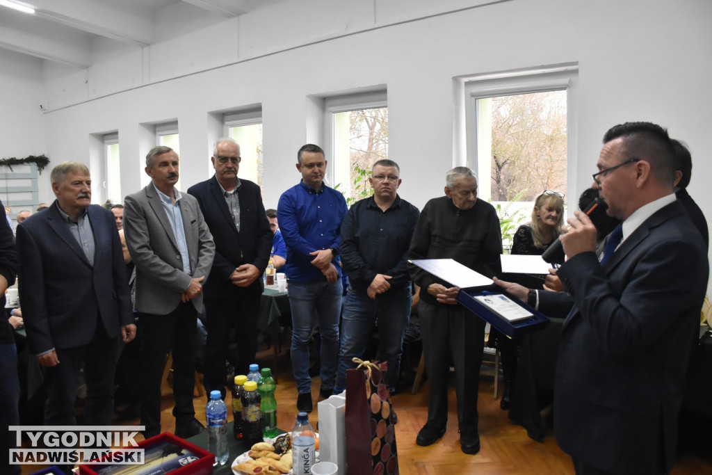 Świąteczno-jubileuszowe posiedzenie zarządu PZW Tarnobrzeg