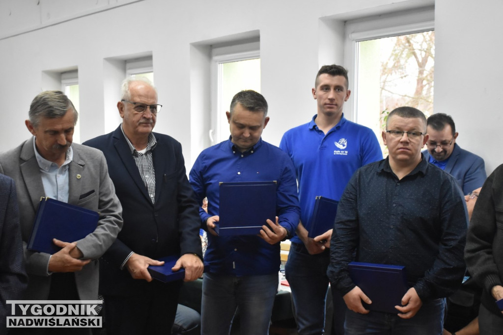 Świąteczno-jubileuszowe posiedzenie zarządu PZW Tarnobrzeg