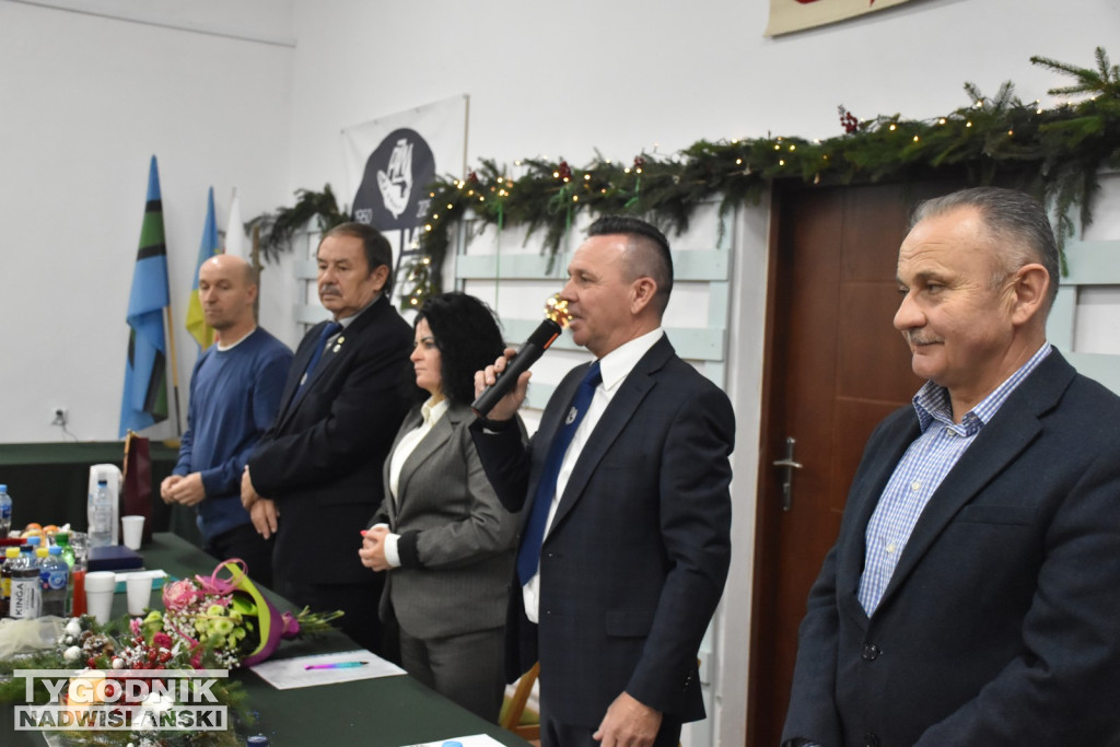 Świąteczno-jubileuszowe posiedzenie zarządu PZW Tarnobrzeg