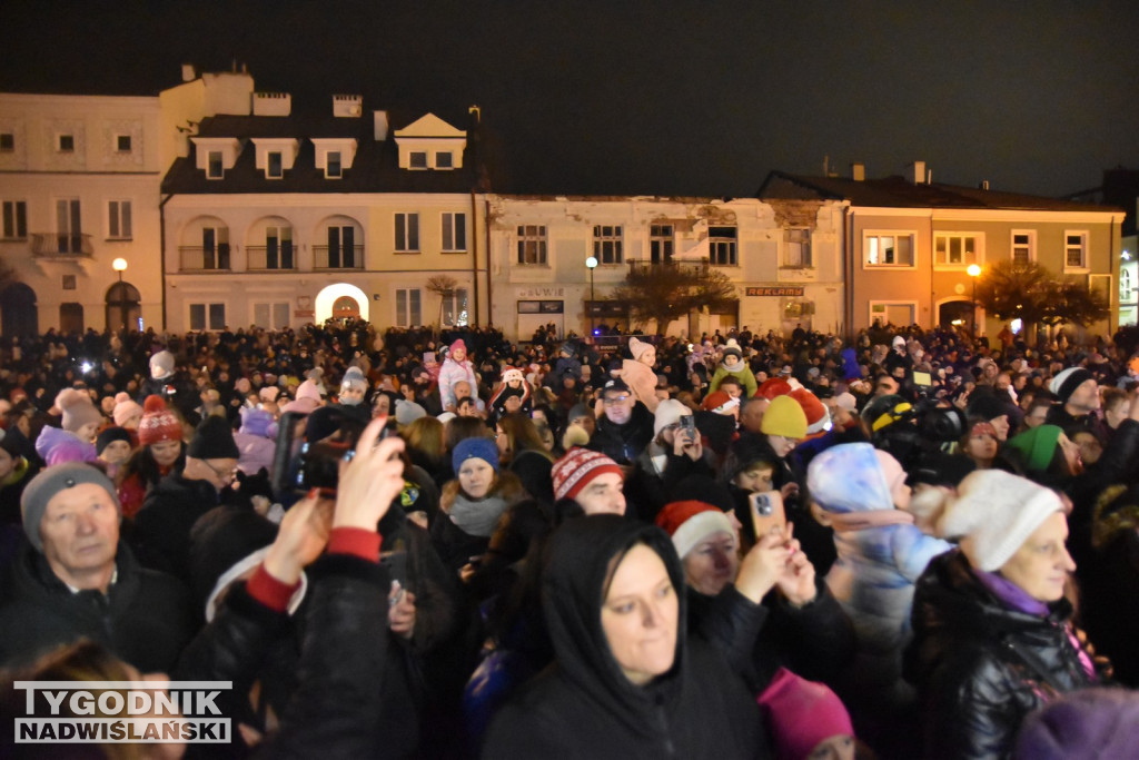 Rozświetlenie tarnobrzeskiej choinki 2025