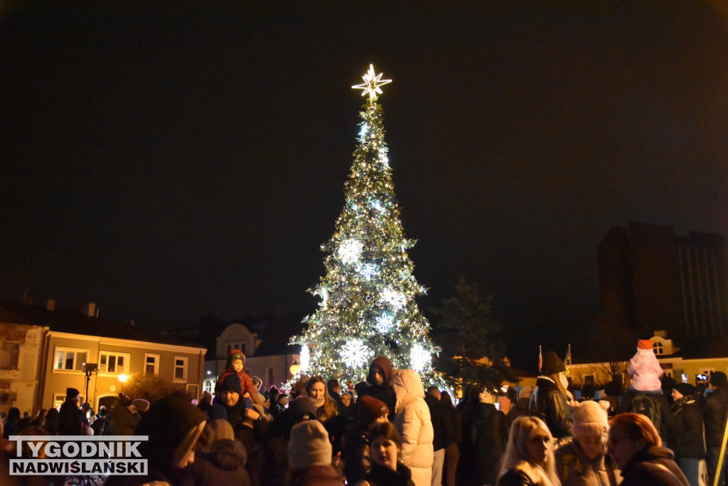 Rozświetlenie tarnobrzeskiej choinki 2025