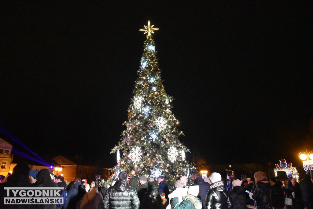 Rozświetlenie tarnobrzeskiej choinki 2025