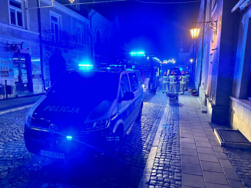 Tragedia na starówce w Sandomierzu