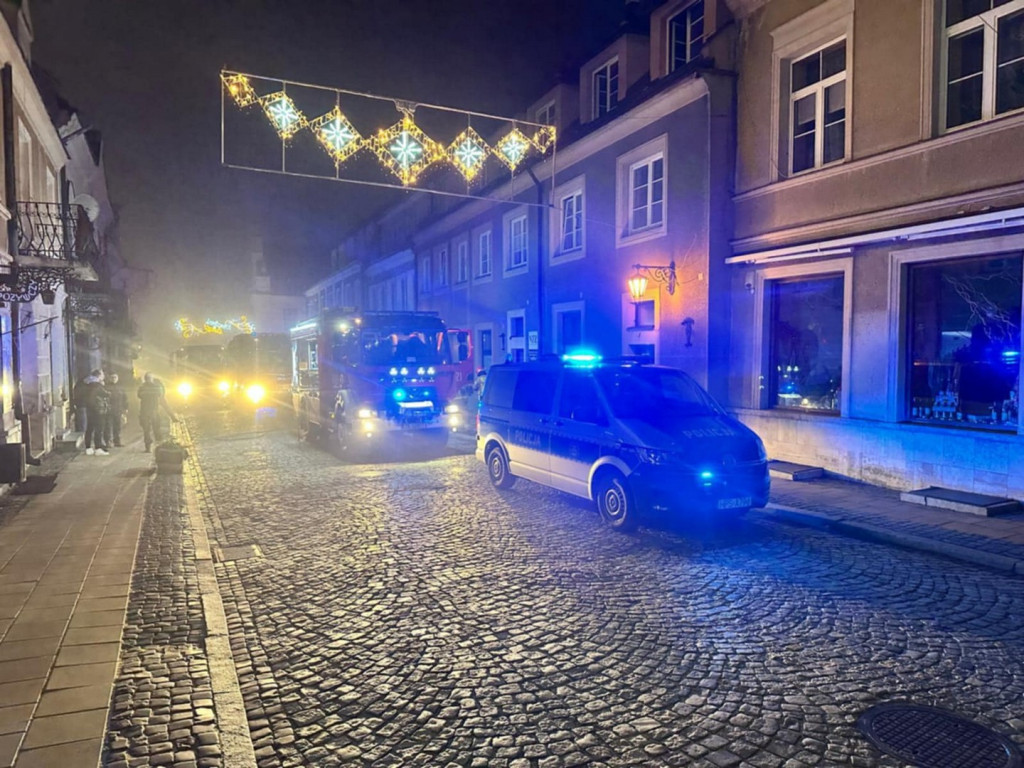 Tragedia na starówce w Sandomierzu